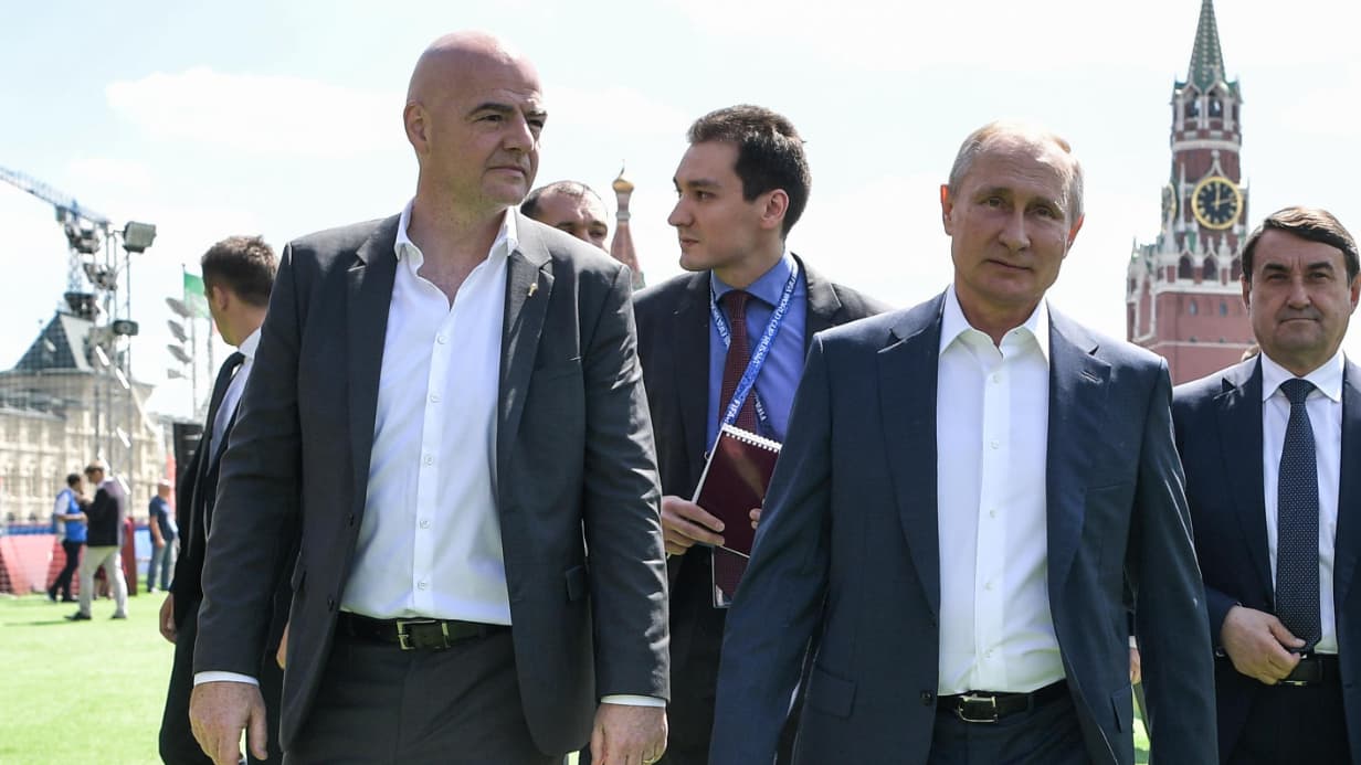 la réponse virulente du gouvernement ukrainien à Infantino sur un retour de la Russienomadictrails